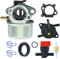 Vergaser für Kawasaki FH430V FS481V FH381V FH541V Motor, ADEFOL Ersatzteile Kit Vergaser + Dichtung + Benzinpumpe + Benzinschlauch + Benzinfilter + Absperrventil Rasenmäher Zubehör