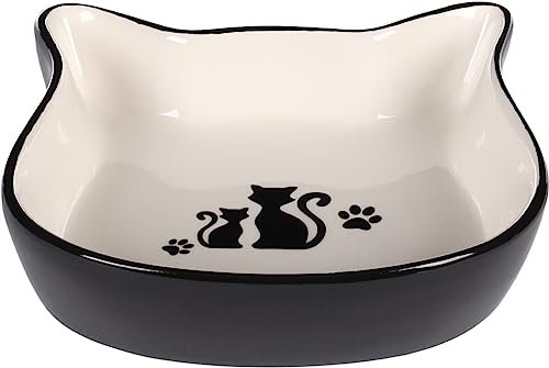 Flamingo Gamelle pour Chats Nona - Gamelle Antidérapante Multi-usages pour Animaux de Compagnie - 250ML - cermamique - La gamelle va au Lave-Vaisselle