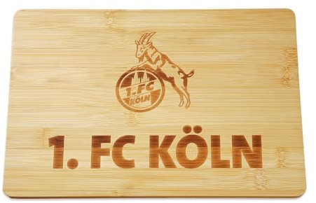 1. FC Köln Schneidebrett Bambus 1. FC Köln