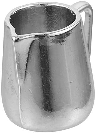 UPKOCH Miniatur Milchaufschäumer Kanne Dekorative Kaffee Becher Für Puppenhaus Robustes Und Stabiles Modell Für Kaffee Kreationen Lebendiger Farbe