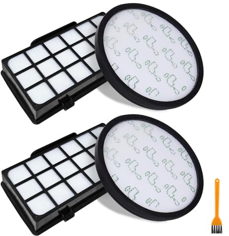 Lot de 2 Filtres de Rechange pour Rowenta Silence Force Cyclonic/X-Trem Power Cyclonic Aspirateurs Remplace pièce ZR006001 pour RO69xx RO72xx Modèle, RO6941EA RO6963EA RO6921EA RO7230EA RO7260EA