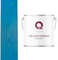 Q-Cover Holzlasur Hellblau 5L (ca.25m²-1 Anstrich) Satin Holzschutz Holzschutzlasur Lasur Wasserbasierte Innen Außen Lasur Abperleffekt Für Holz