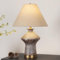 SSNCcNC Vintage Keramik Nachttischlampe Japanischer Stil groß Tischlampe Minimalismus Dekorative Tischleuchte Schlafzimmer Hotel Wohnzimmer E27 35 * 54cm