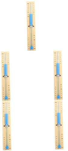 Toddmomy 5pièces Minuterie pour Sauna Sablier à Décoration Pratique pour Salle De Bain Et Sauna Horloge Et Équipement De Spa Élégant