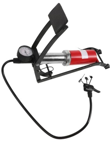 iplusmile 1 Pc Pompa a Pedale Per Pneumatici Per Auto Pompa Di Gonfiaggio Pompa Da Pavimento Per Pneumatici