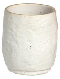 Vintage Style Ceramic Home Tea Cup Owner Japanese Style No Handle Mug-400ML white without a handle