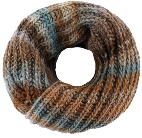 LIERYS Jasila Loopschal Made in Germany Damen und Herren Herbst Winter