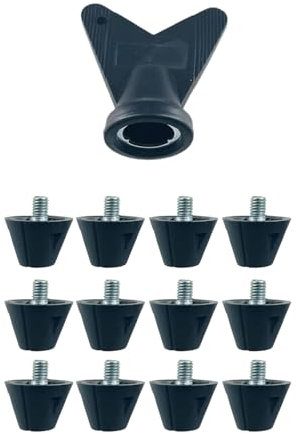 YIZITU Paquete de 12 tacos de repuesto para botas de fútbol para adultos, niños, niñas y niños