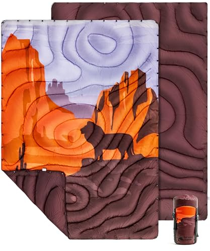 OneTigris Camping Decke Outdoor, Reisedecke Ultraleicht warm, Decke wasserabweisend für Reisen, Wandern, Picknick (195 * 140 cm)