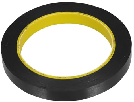 TOKIDNY Lichtblockierendes Klebeband Schwarz 15mm X 50m für Fenster und Monitore zur LED Verdunkelung und Lichtschutz bei Elektronik und Bildschirmen