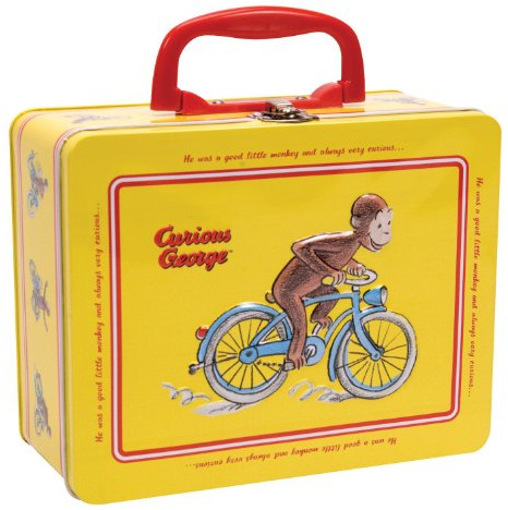 Curious George Tin Keepsake Box with Latch by Schylling