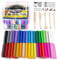 iFergoo Polymer Clay 36 Farben Knete Soft Set, Nontoxic DIY Oven Bake Modellierung Ton Kit mit 5 Modellierwerkzeug und Schmuckzubehör Set, Kinder Kunsthandwerk Geschenk ​für Jungen und Mädche Kids
