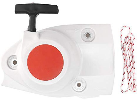 Fdit Rücklaufanlasser Montageset Betonschneider Rücklaufanlasser mit Zugseil Passend für STIHL Ts410 Ts410Z Ts420 Ts420Z Ts480i Ts510i Rasenmäher Abzieher MEHRWEG VERPAKUNG