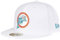 New Era 59Fifty Cap - NFL Retro Miami Dolphins weiß - 6 7/8