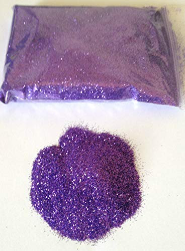 EliteKoopers 5gm Purple Fine Glitter for Craft Art Glass Covering Wine Glass Decor