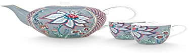 PIP STUDIO 51020156 Flower Festival Teeset Light Blue Set3 (1 Set)