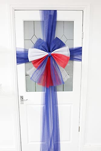 Toyland® Dekorative Türschleife mit Strassverzierung, Union Jack