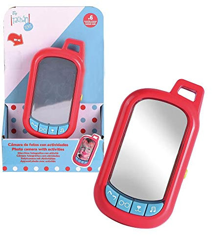 infunbebe 782T00510 Baby-Telefon mit Filtern für Selfies. TACHAN babyspielzeug, bunt