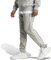 adidas Homme Essentials French Terry Tapered Cuff 3-Stripes Pants, Medium Grey Heather / White, L