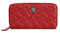 Kurt Geiger London Red Kensington Geldbörse mit umlaufendem Reißverschluss, Rot/Ausflug, einfarbig (Getaway Solids), Mit umlaufendem Reißverschluss