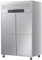 LEEVOT Side-by-Side Fridge-Freezer / 195 cm/Inverter Compressor/Multi Air Flow/Fridge Capacity 450 l/Freezer Capacity 450 l/Silver[Energy Class E]
