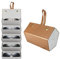 Betinyar Sonnenbrillen-Reise-Organizer-Kasten, Sonnenbrillen-Organizer, Reise-Etui, zusammenklappbarer Sonnenbrillenhalter für, 5 Slots Braun, Einheitsgröße