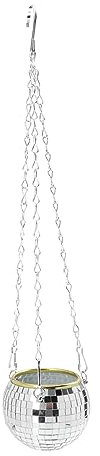 2 pcs boule à facettes pot de fleurs pots de fleurs suspendus support de fleur suspendu décor de fleurs jardinières suspendues for plantes d'intérieur balustrade jardinière suspendue balcon jardinière