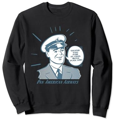 Pan Am Thank You For Flying With Pan Am Sweatshirt