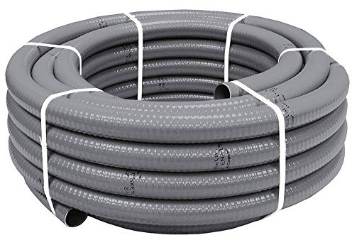 Suinga Tubería PVC Flexible hidrotubo Gris (32mm, 5 metros)