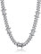 Bandmax Panzerkette Herren Dornen Kette Kubanische Halskette Edelstahlkette 55CM Kette 9MM breit Kette Jungs Modeschmuck für Weihnachten