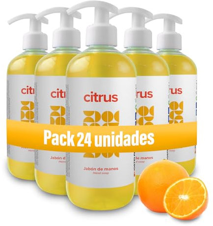 Hostelpak Handseife mit 500 ml, Citrus-Kollektion, 24 Stück