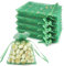 50PCS Sachet Organza,8×10cm/3.14×3.93inch Pochette Bijoux,Sachet Lavande Vide,Tulle Dragées,Sachet Dragees,Sac En Organza,Sachet Pour Bijoux,Pochette Cadeau Organza,Sacs En Organza,Pochette à Bijoux