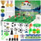 Fussball Adventskalender 2024 Kinder jungen Weihnachtskalender 2024 WM Fußball mit 24 Geschenken Fußball Spielzug 24 Tage Adventskalender fußball für Jungen 5-10 jahre Weihnachts Advents Geschenk