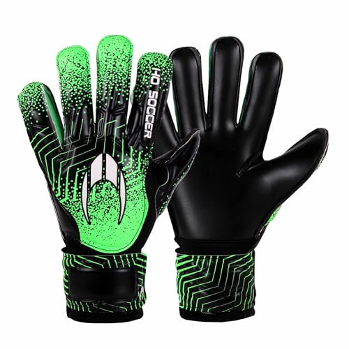 HO Soccer Force Green Guantes de Portero, Unisex