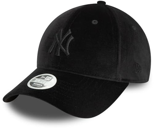 New Era 9Forty Damen Cap Velours New York Yankees schwarz