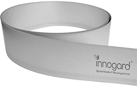 innogard Rasenkante Metall verzinkt L5 m H20 cm – Flexible Beeteinfassung 1 mm stark Rasenkantenband für Garten Beetbegrenzung Beetumrandung