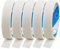 SOFPLATE 165 Feet Weißes Künstler Klebeband Mittlere Klebkraft Künstler Abdeckband Breit Aquarell Maler Klebeband Säurefreies Klebeband Papierrolle Künstler Klebebänder Zum Zeichnen Für Kunst Aquarell
