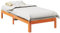 vidaXL Massivholzbett ohne Matratze Wachsbraun 90x200 Kiefernholz, Bettrahmen, Schlafzimmerbett, Doppelbett, Schlafzimmermöbel, Bett, Holzbett