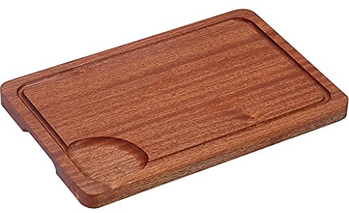 CTCOIJRN Piatto for Pizza, Piatto for Pane e Cracker, for servire e preparare cibi minori, Marrone