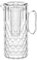 Guzzini - Vanity, Caraffa con bulbo refrigerante trasparente, in Bio-based SAN e Bio-based SMMA - ARIA