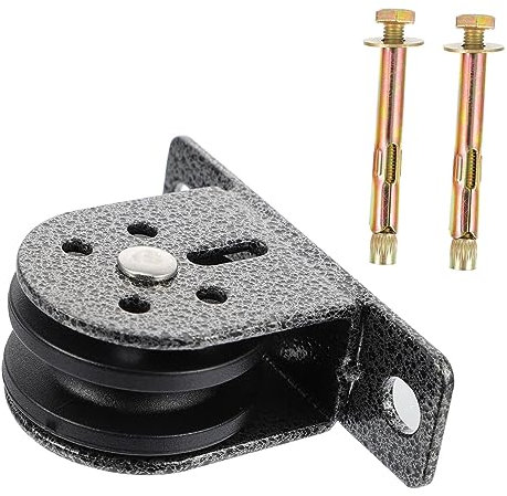 Anneome Lager Flaschenzug Block Stumm Rad Dual Pulley Heben Für Kabel Pulley System