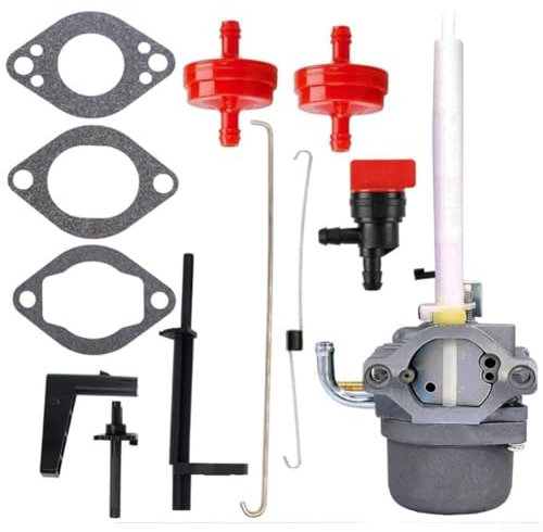 Hasaller Schneefräse Vergaser-Kit Gasgenerator Vergaser Kit Ersatz Schneepflug Traktor Vergaser Kit für 796122 794593 696737 793161 Modelle