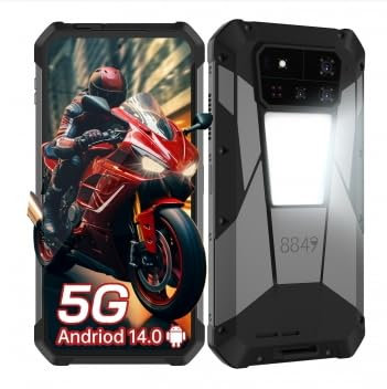 LMHTRADE 8849 Tank 4 Pro Smartphone 5G con proyector 720P Dimensity 8300 32GB+512GB Celular 3K AMOLED Android 14