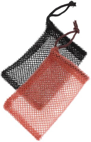 MAGICLULU 2 Stück Seifensäckchen aus Nylon Hautfreundlich Schnelltrocknend mit Reichhaltigem Schaum für Feste Seife und Shampoo Bars Praktische Aufbewahrung für Dusche Reisen und Zuhause