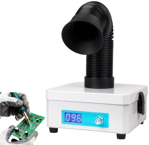 Lötrauchabsaugung, 2-in-1 HEPA & Aktivkohlefilter Löten Rauchabzug mit 99,97% Filterwirkung, Luftreiniger für Lötstation Elektronikreparatur DIY-Löten 3D-Druck