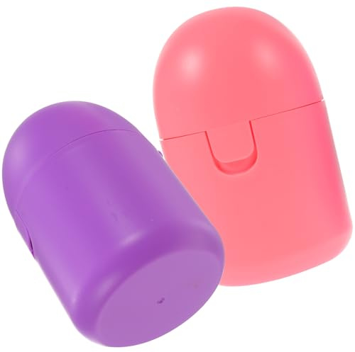 Menstruationsbecher Aufbewahrungsbox aus Pp, 2 Stück, Tragbar | Dampfsterilisierbar, Leicht und Kompakt, zum Aufbewahren und Mitnehmen, für Zwei Becher