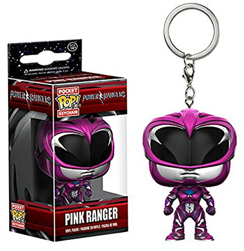 Funko 12348 Schlüsselanhänger Figur Power Rangers Movie: Pink Ranger