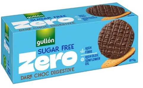 Gullon Sugar Free Dark Choc Digestive Biscuits, 270g