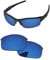 PapaViva Replacement Lenses for Oakley Flak Jacket OO9008 63mm Sunglass Deep Water Polarized
