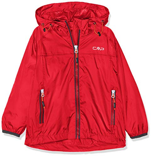 CMP - Veste enfant avec capuche anti-pluie, Ferrari, 116